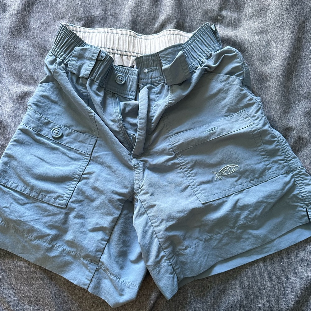 Aftco boys blue shorts size 24